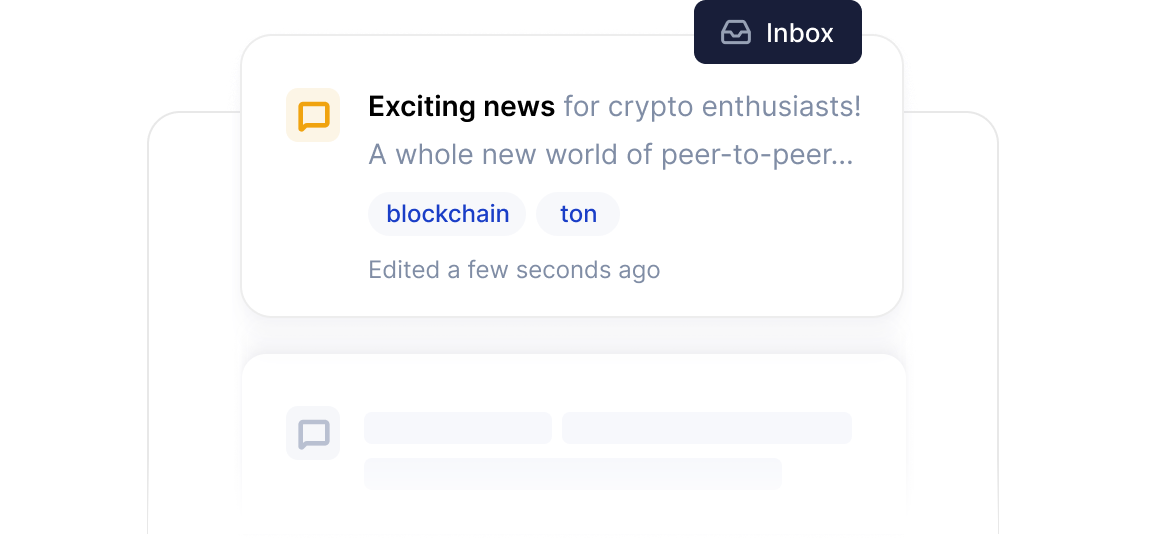 Inbox for your ideas