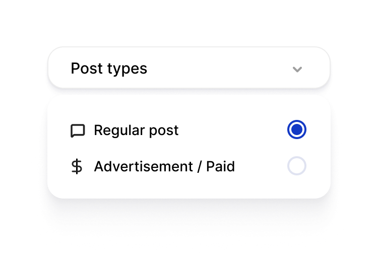Tag your posts